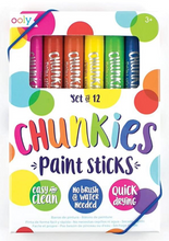 Load image into Gallery viewer, OOLY, Giftable Chunkies Paint Sticks, Set of 12