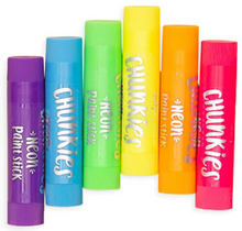 Load image into Gallery viewer, OOLY, Chunkies, Paint Sticks, Quick Drying, Set of 6 - Neon Set