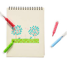 Load image into Gallery viewer, OOLY, Stampables Double Ended Scented Stamp Markers, Pack of 18 Vibrant Colors