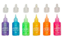 Load image into Gallery viewer, Ooly, Rainbow Sparkle Glitter Glue, Set of 6