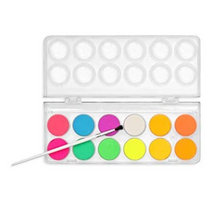 Load image into Gallery viewer, OOLY, Chroma Blends Neon Watercolor Paint - 13 PC Set