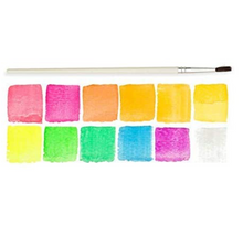Load image into Gallery viewer, OOLY, Chroma Blends Neon Watercolor Paint - 13 PC Set