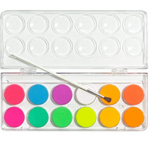 Load image into Gallery viewer, OOLY, Chroma Blends Neon Watercolor Paint - 13 PC Set