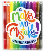 Load image into Gallery viewer, OOLY Make No Mistake Erasable Markers, Set of 12