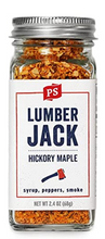 Load image into Gallery viewer, PS Seasoning Lumber Jack Hickory Maple Seasoning 2.4 Oz. Jar
