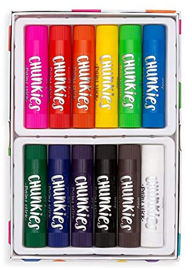 Ooly Chunkies Paint Sticks -Variety Pack, Set of 24