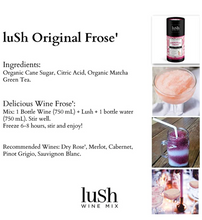 Load image into Gallery viewer, Lush Wine Mix - Organic Mix for Delicious Wine Slushies &amp; Cocktails
