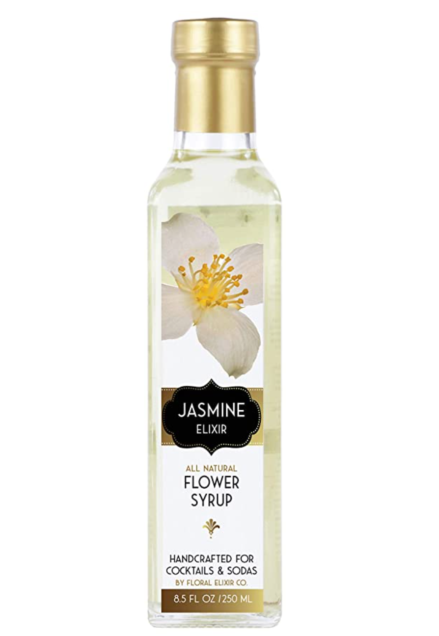 Floral Elixir Co. All Natural Syrup for Cocktails & Sodas (Jasmine)