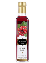 Load image into Gallery viewer, Floral Elixir Co. Rose Hip Elixir - All Natural Syrup for Cocktails &amp; Sodas
