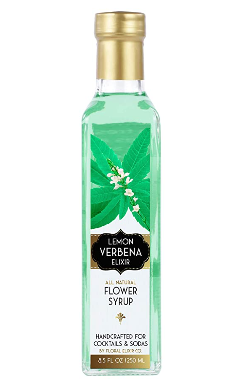 Floral Elixir Co. Lemon Verbena Elixir - All Natural Syrup for Cocktails & Sodas